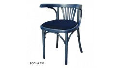 Венское кресло Б-1656-01-2, Марио, волна (синий)