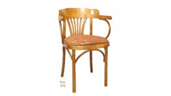 Венскре кресло, Б – 6072 – 2, классик, с мягким сиденьем