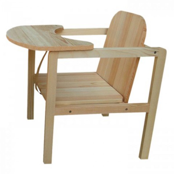 Самой сшить или связать сыну, внучке чехол и накидку на деревянное сиденье: деревянный стул для кормления Непоседа-2, 1-ая фабрика!